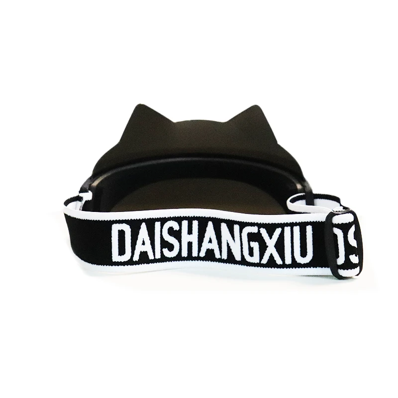 Аква Летние красочные солнцезащитные шляпы Зеркальные кошачьи уши Кепка для