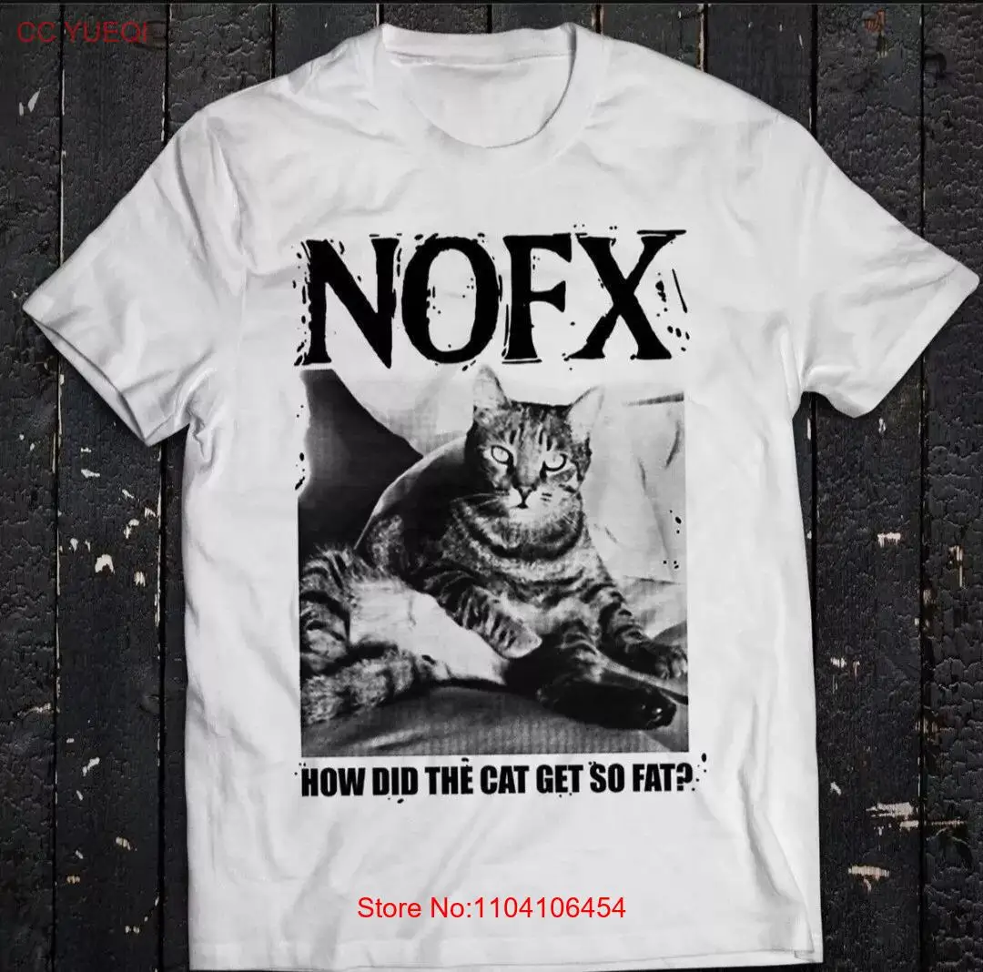 Футболка Rock Festival в стиле панк in Drublic NOFX - How Did The Cat Get so Fat