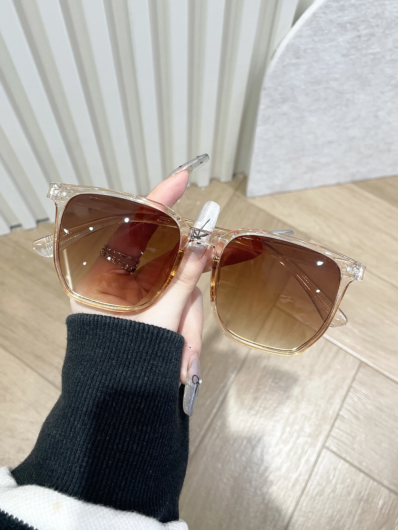 1 шт. модные солнцезащитные очки унисекс в стиле бохо