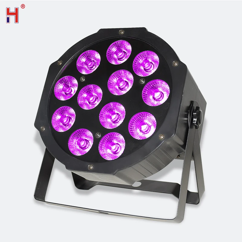 

LED RGBW 4in1 12X12W Par Light Wash Effect Sound Activated DMX Stage Lighting For Parties DJ Disco Shows Bar Nightclub