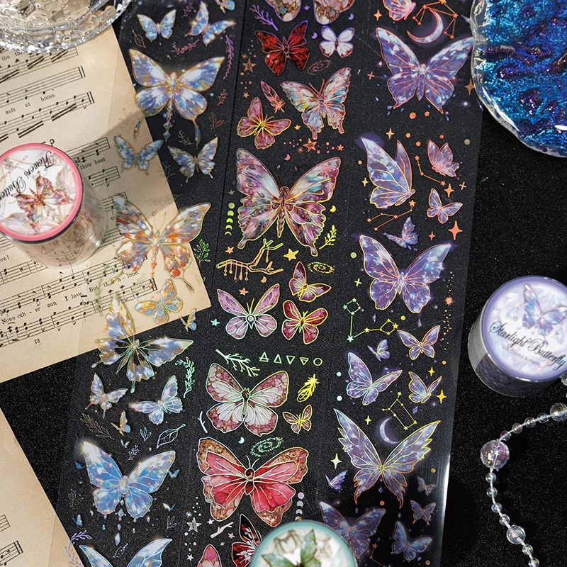 1 рулон лента для скрапбукинга с ледяными кристаллами