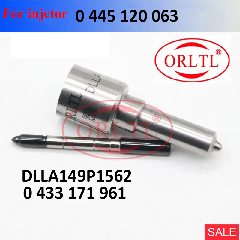 

for Auto Fuel Injector Nozzle 0445120063 0 445 120 063 DLLA149P1562 0 433 171 961 DLLA 149P 1562 0433171961