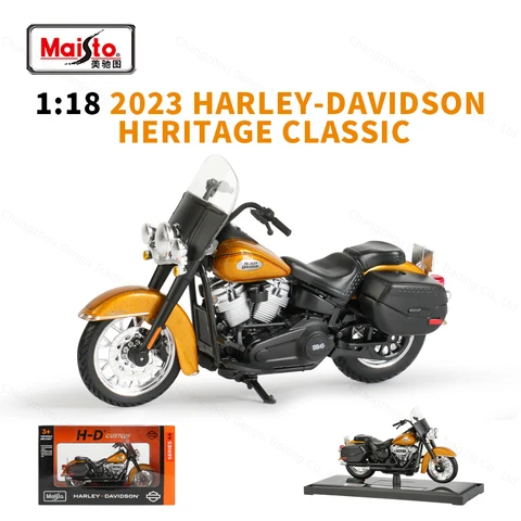Maisto Harley-Davidson Heritage Classic металлическая модель мотоцикла 1:18