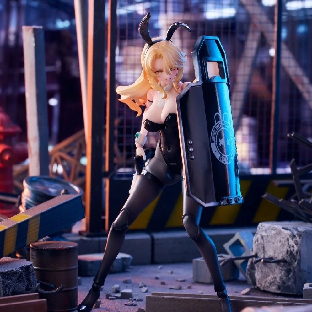 Фото Коллекционная фигурка Originate Sushing Erena Guardian Bunny Girl 1/12, модель милой девушки-кролика из команды быстрого реагирования, подарок для мальчиков №2