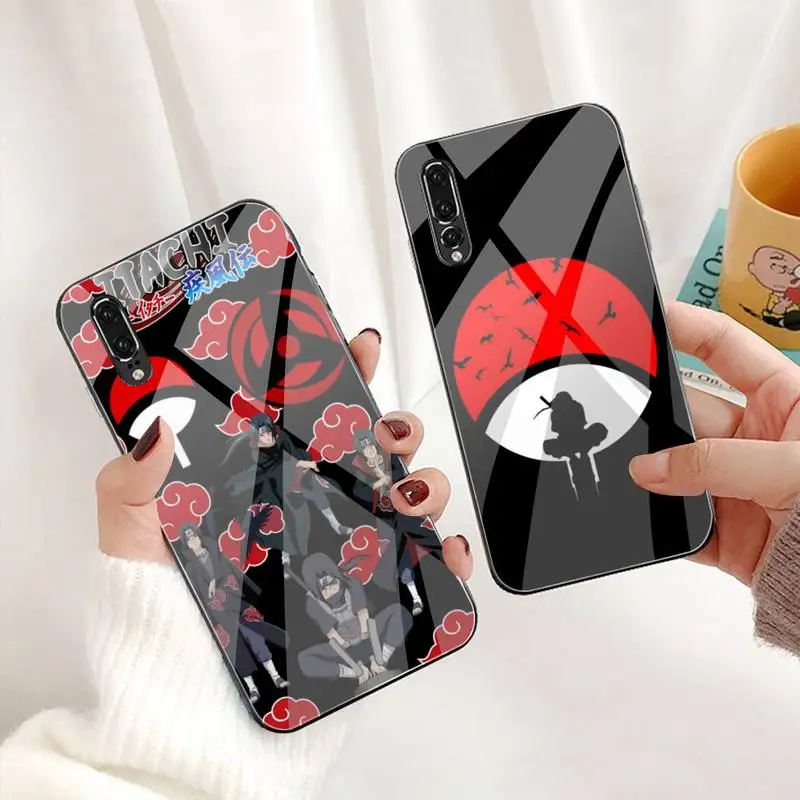 Чехол для телефона Naruto Uchiha Itachi закаленное стекло Huawei P30 P20 P10 lite honor 7A 8X 9 10 mate 20 Pro |