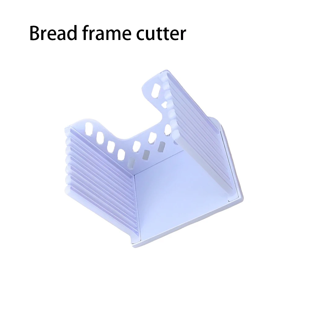

Переносная Съемная ломтерезка для хлеба из АБС-пластика, сэндвич-ломтерезка, направляющая для нарезки тостов, инструмент для выпечки, аксессуары