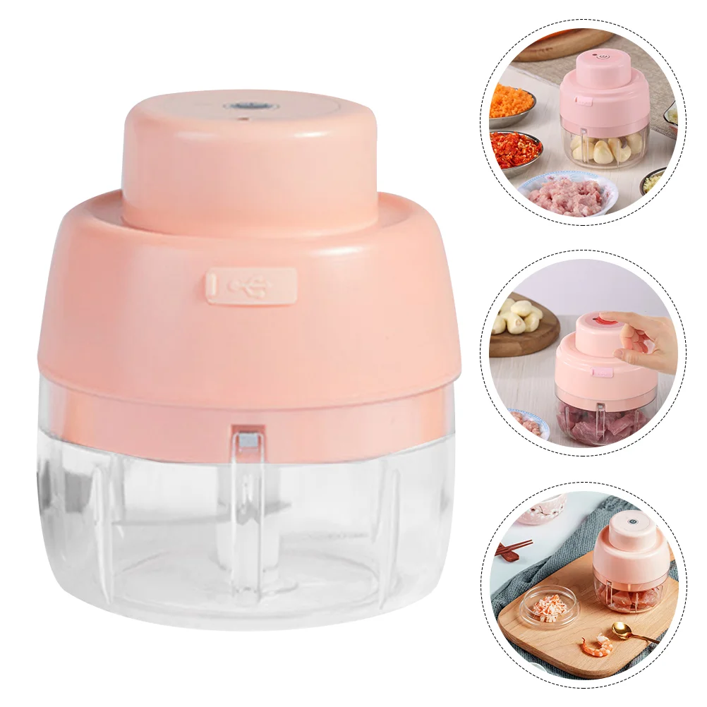 

Garlic Crusher Vegetable Processor Onion Ginger Kitchen Electric Press Mincer Multi Functional Slicer Grater Mini Accessories