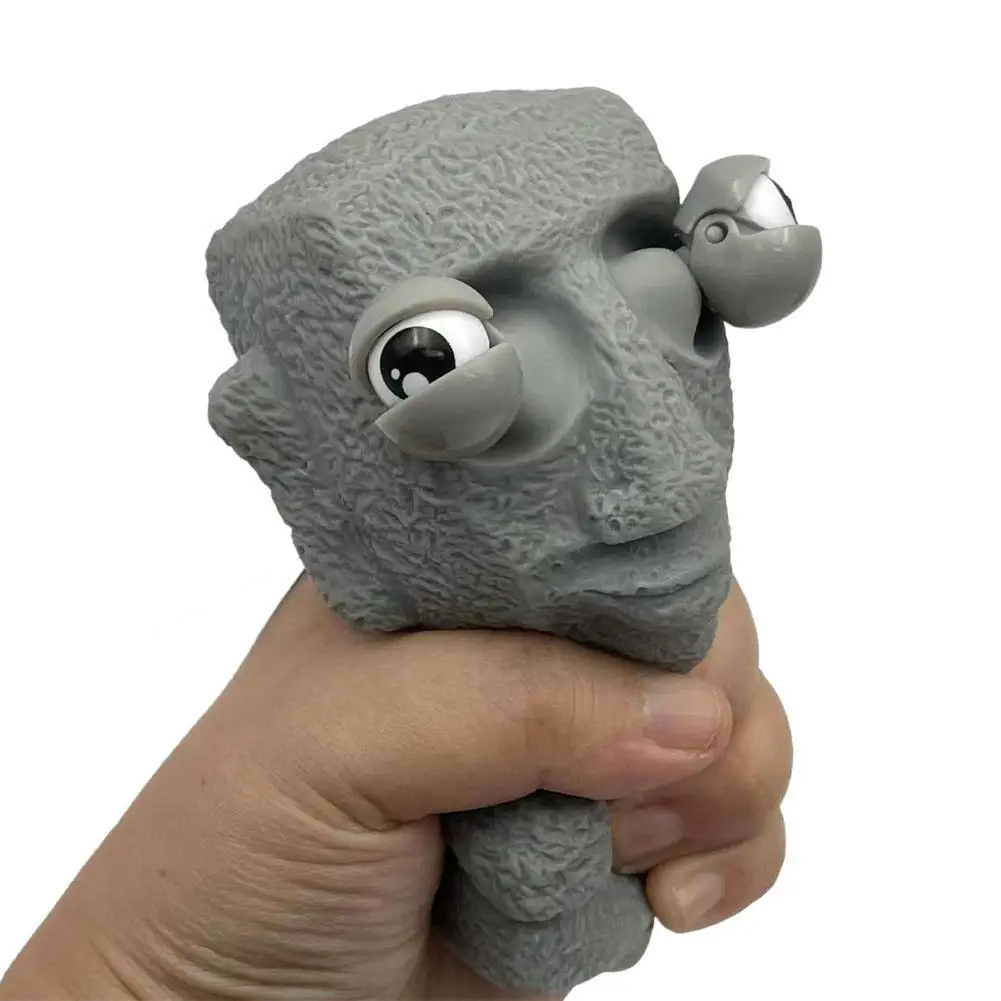 

Попрыгивающая резиновая игрушка для глаз Boost Rockman, креативная декомпрессионная игрушка для взрослых A0U3