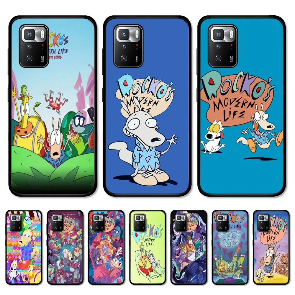 R-Rockos Modern Life Phone Case For Redmi Note 4 X 5 A 6 7 8 T 9 9S 10 11 11S 11Epro Poco M3 pro