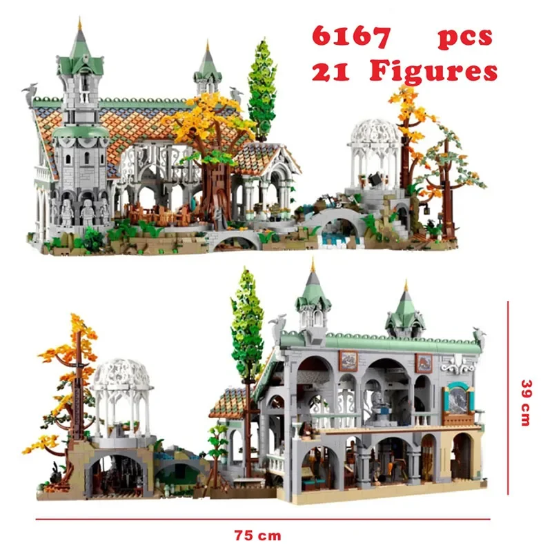 

NEW 6167 PCS Compatible 10316 Castle Building Blocks Bricks Educational Toy Birthday Christmas Gifts IN STOCK E9958