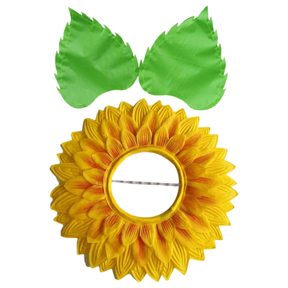 

Sunflower Headgear Funny Headwear Kids Costumes Performance Props Dresses Taste