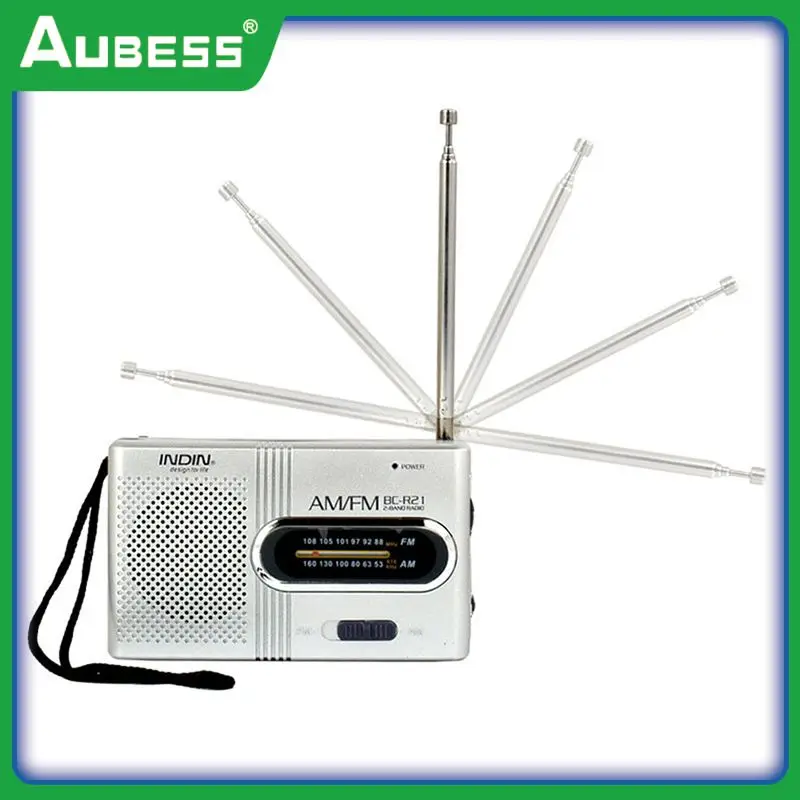 

Mini Portable Pocket Radio Am Fm Pocket Radio Kortegolf Fm Speaker Ondersteuning Tf Card Usb Rec Recorder Slaap Tijd