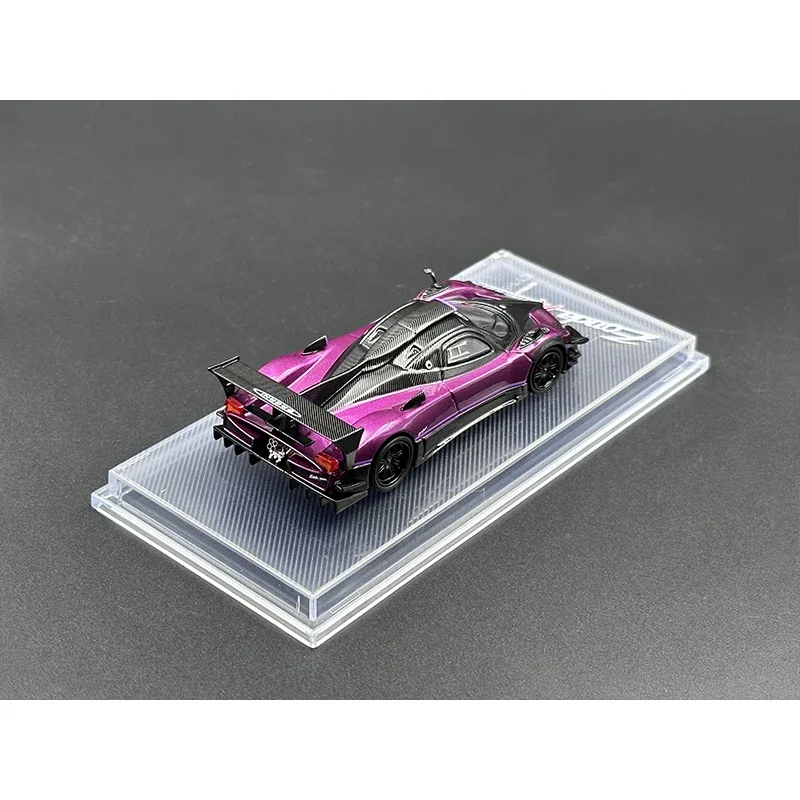 CM 1:64 Zonda R Evolucion трековая версия карбоновые фиолетовые сменные колеса литая под