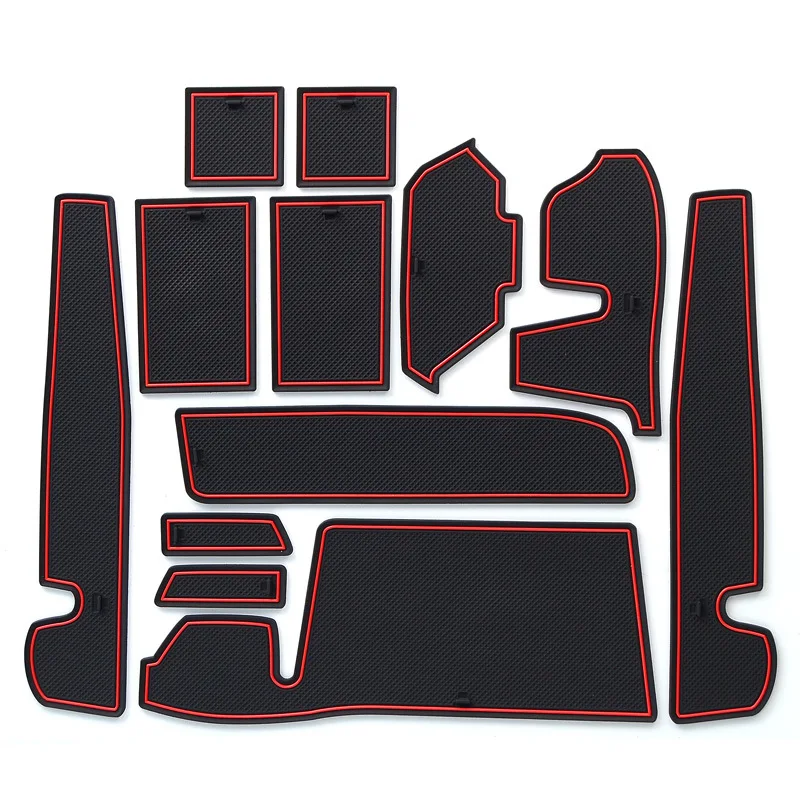 Противоскользящий коврик для ворот для TOYOTA TANK ROOMY 2016-2018, противоскользящая накладка на дверь, резиновые подставки, аксессуары для интерьера автомобиля