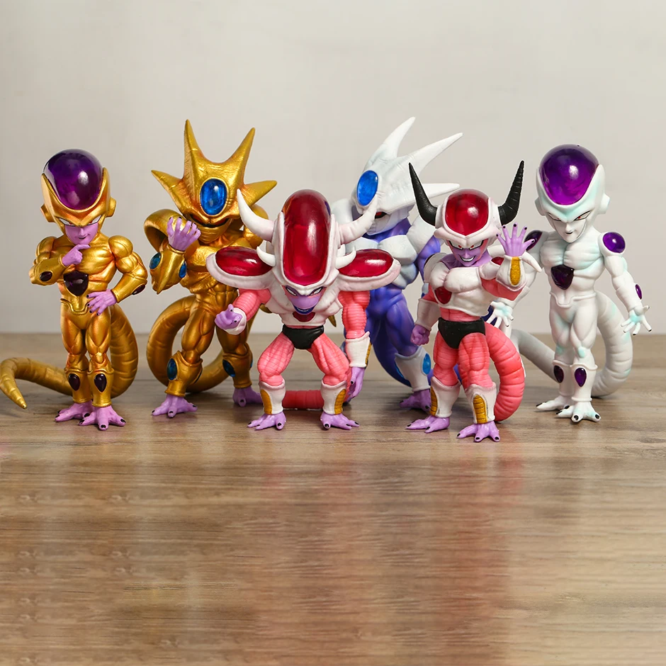 

Кулер DBZ из игры «Драконий жемчуг Z» золотистый Фриза аниме-фигурка Коллекционная модель из ПВХ игрушка