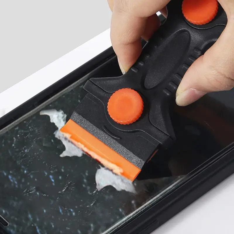 Скребок для стекла с двойными краями многофункциональный инструмент чистки