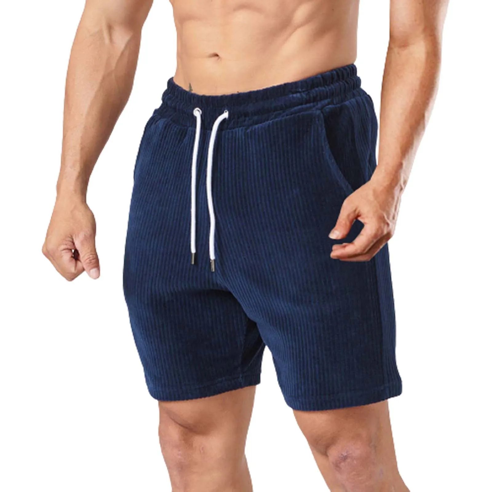 

Men'S Casual Shorts men Corduroy Shorts Work trunks Fashion Slim Five Beach Bottoms Mens Trousers Surfing Male Bottoms Clothing