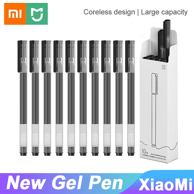 

Xiaomi Mijia Super Durable Writing Sign Pen Mi Pen 0.5mm Signing Pens Smooth Switzerland MIKRON Refill Japan MIKUNI Printing ink