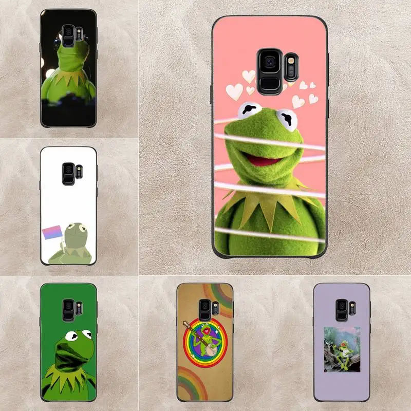 

Kermit The Frog Phone Case For Samsung Galaxy S6 S7 Edge Plus S9 S20Plus S20ULTRA S10lite S225G S10 Note20ultra Case