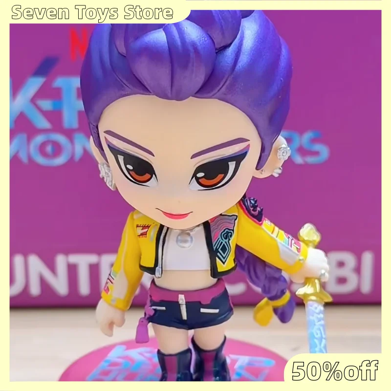 Фото Оригинальная фигурка Hot Toys Cosbi Mini Bobble Head в слепой коробке: Huntr/X Kpop Demon Hunters, аниме-фигурка Derpy Crow Sussie, Mystery Box №4