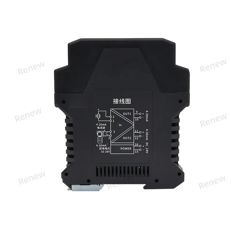 Изолятор сигнала 4-20 мА аналоговый передатчик преобразователь 0-10 в 0-75 мВ 1 выход 2