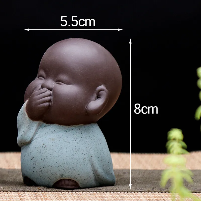 Миниатюрная керамическая статуэтка монаха томас мертон христианская мистика тринадцать лекций монаха трапписта