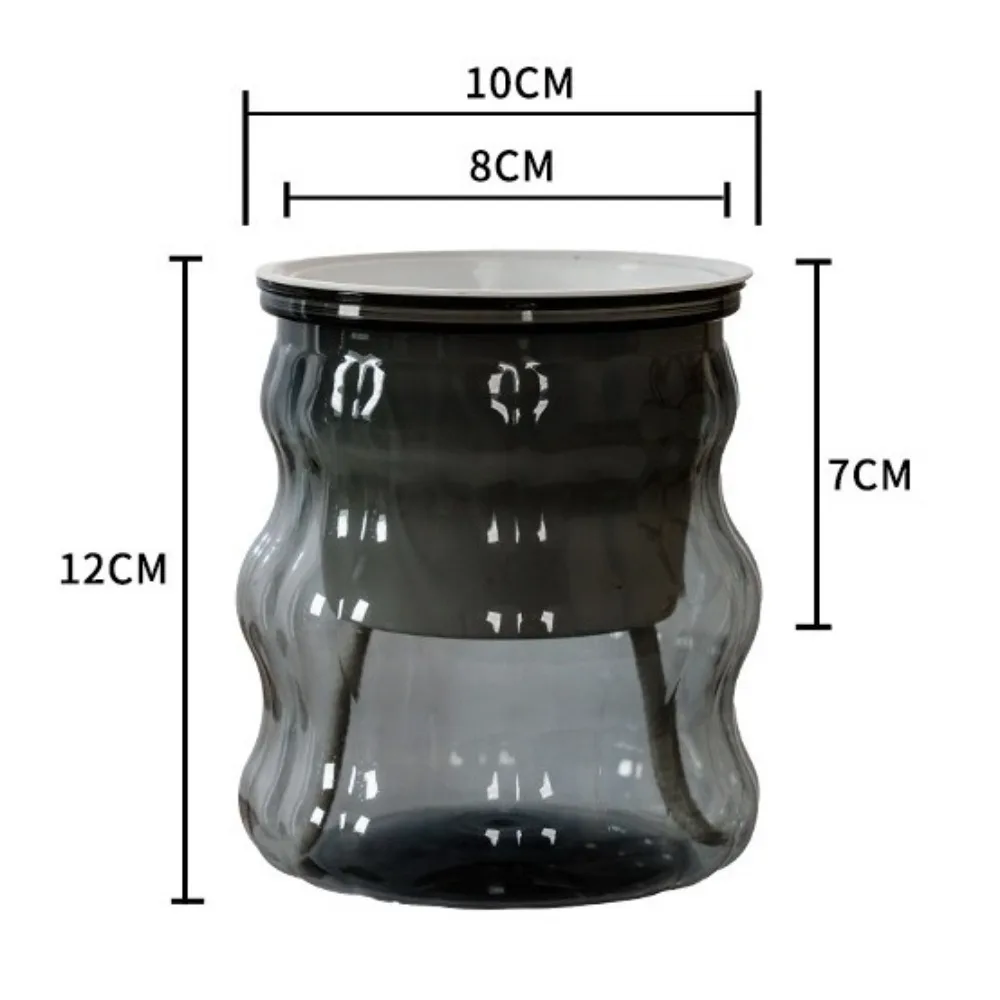 

Прозрачный самополивающийся пластиковый горшок для суккулентов