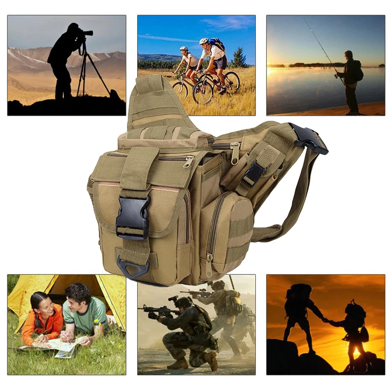 Military Tactical Backpack Upgrade Backpacks Men Women Bicycling Bag Camping Equipment Crossbody Saddle Bag 2022 Trend Hiking