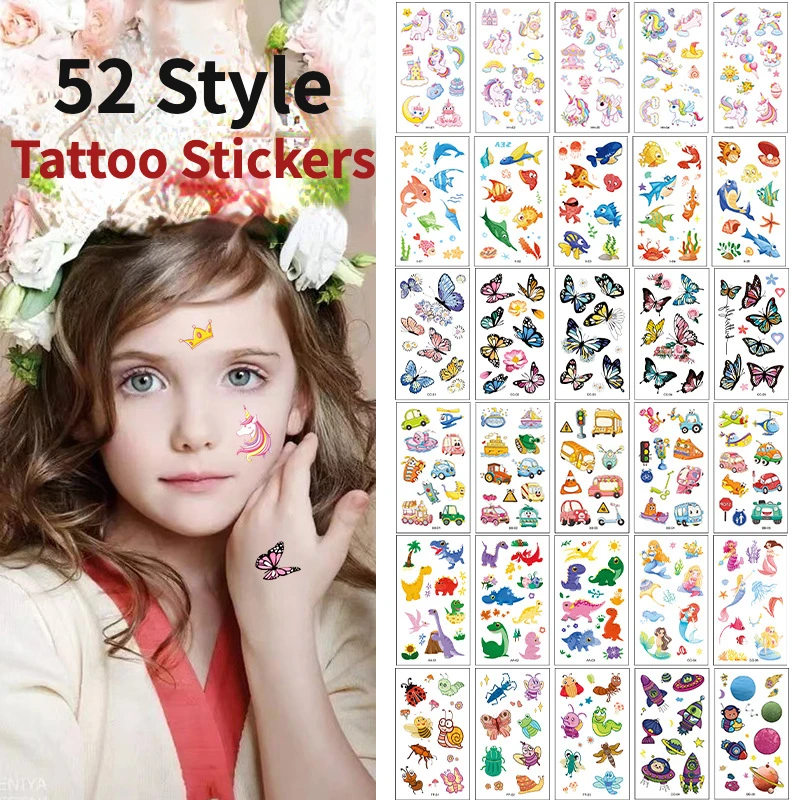 

10 упаковок, временные тату-наклейки «русалка»