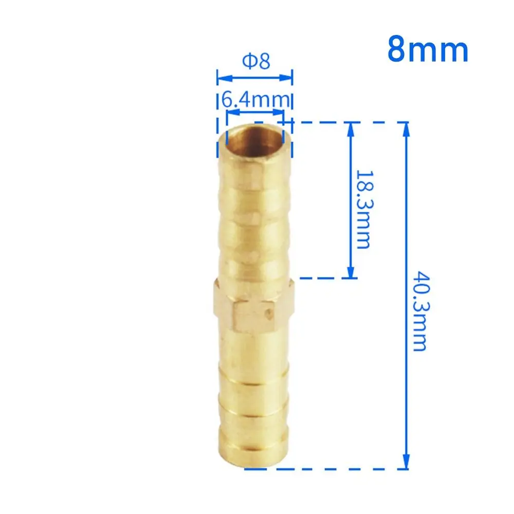 

Прямой Латунный штуцер для шланга, 6 мм, 8 мм, 10 мм, 12 мм, 16 мм, равномерный штуцер для трубы из полиуретана и ПЭ