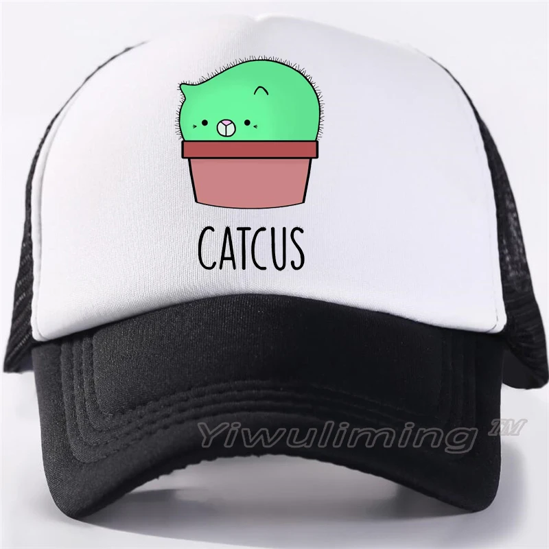 

Catcus Sublimation Blank Hats Baseball Cap Snapback Hat For Boy Men Women Adjustable Hats Fashion New Sports Advertising Caps