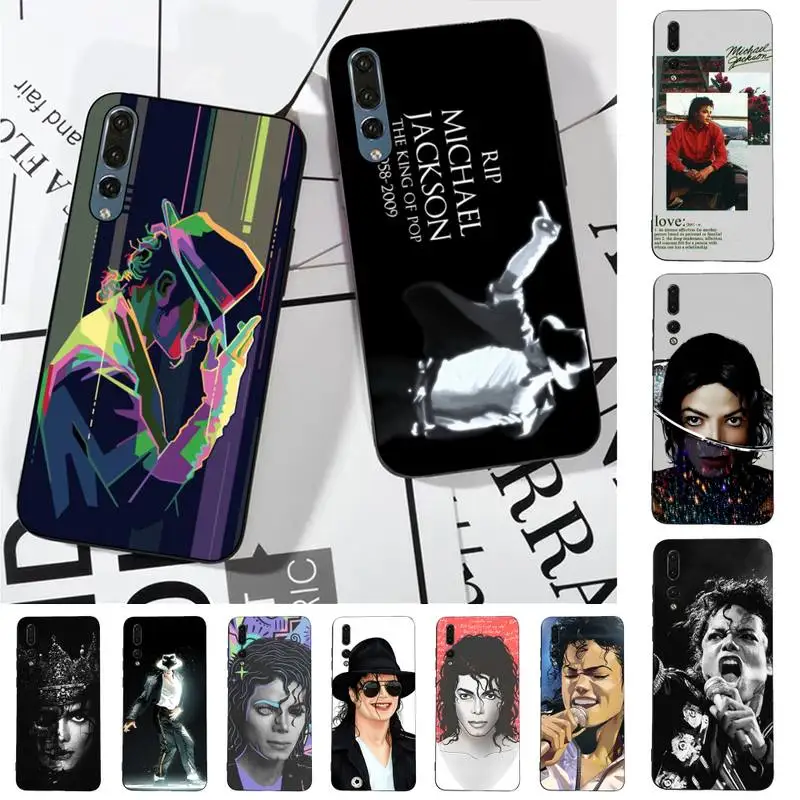 

Michael Jackson Phone Case for Huawei P30 40 20 10 8 9 lite pro plus Psmart2019