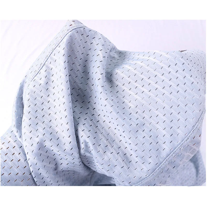 13XL-3XL 3PCS Mesh Hole Men Boxer Underwear Boxer Shorts Men Sex Underwear Man Underwear Light Soft Durable In Middle Breathable