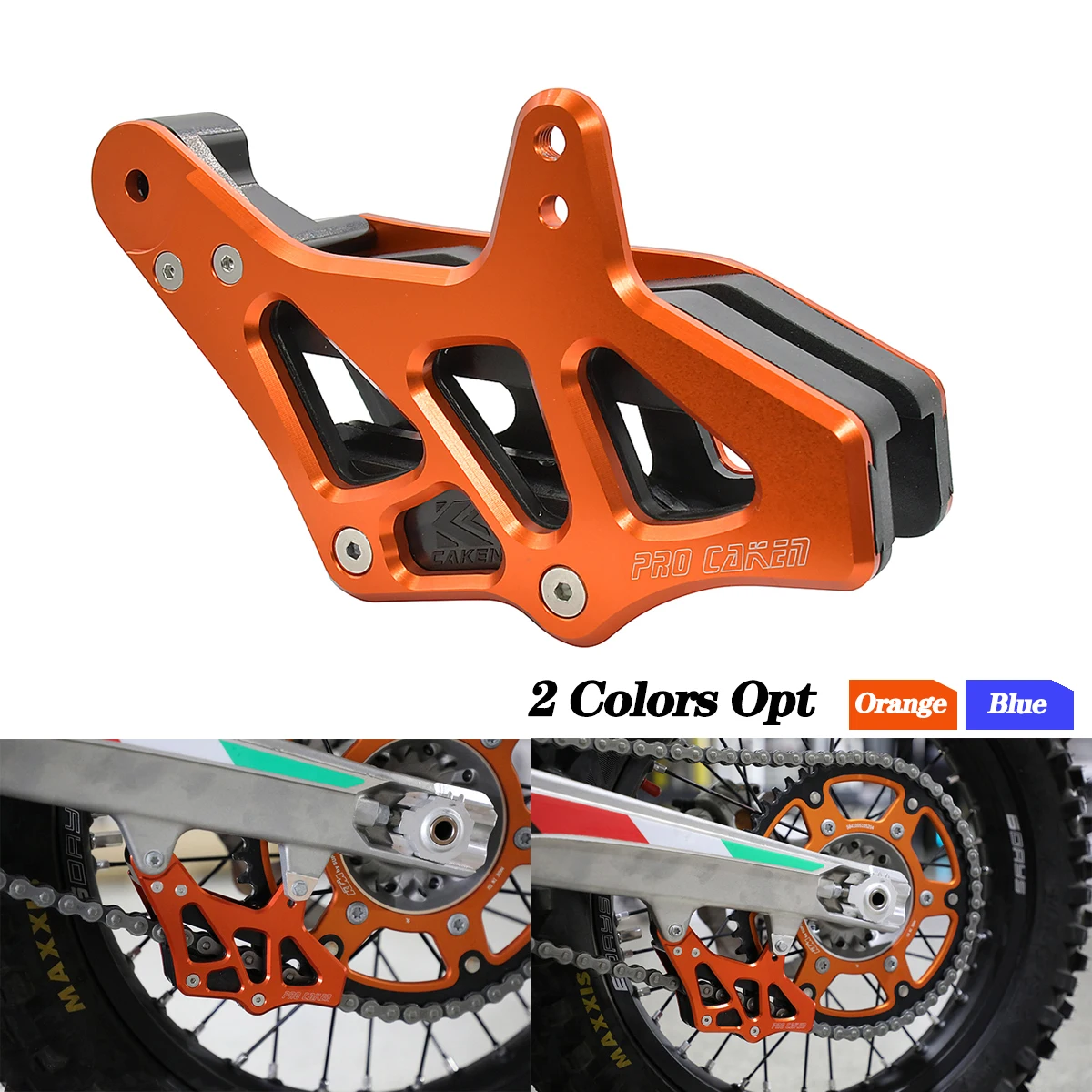 Для KTM SX SX-F XC EXC-F TPI 125-530 690 ENDURO SMC ABS 2008-2021 Защитная направляющая цепи CNC для мотоцикла