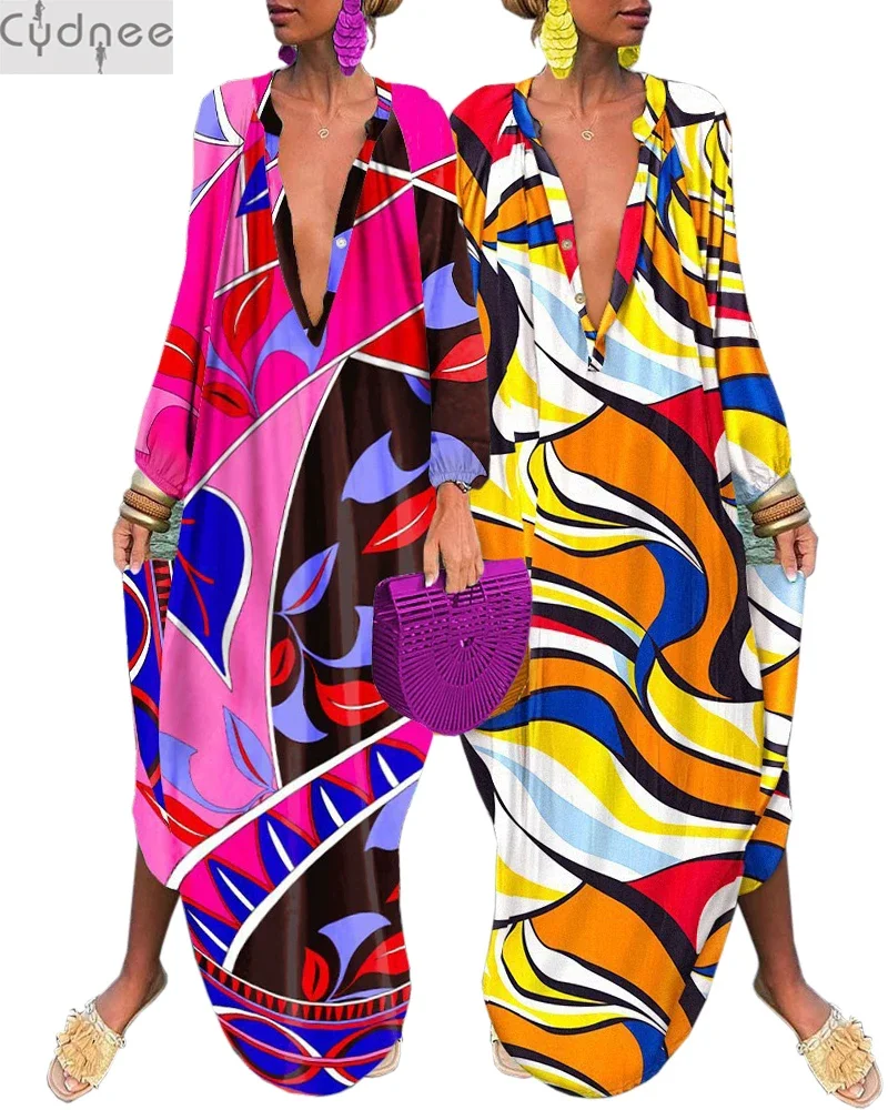 Женское гламурное платье с принтом летние шикарные платья v-образным вырезом и