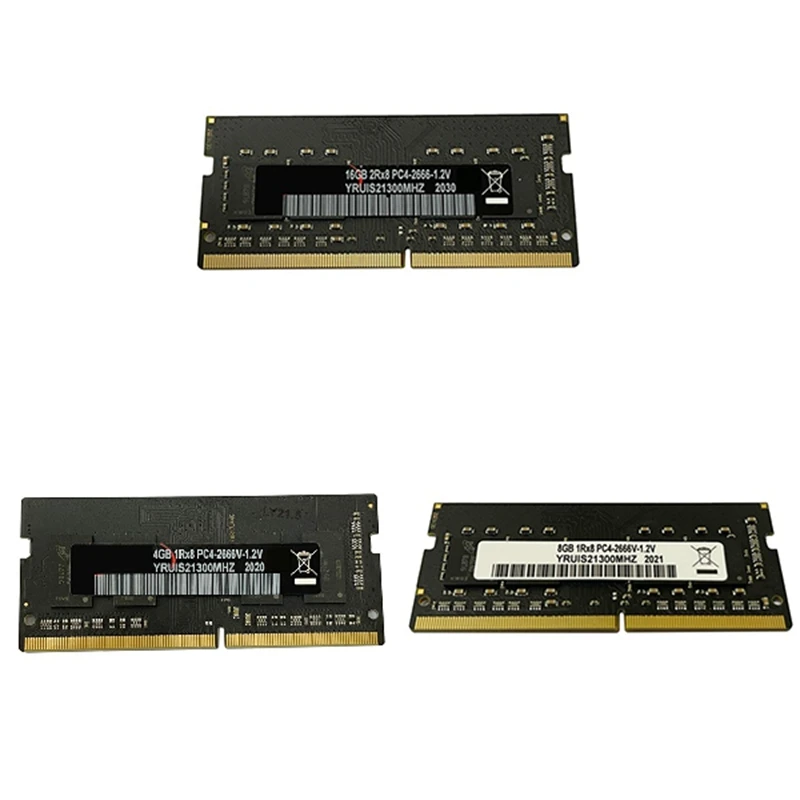 

DDR4 Laptop Ram Memory 2666Mhz PC4-21300 284 Pin 1.2V SODIMM For AMD Laptop Memory