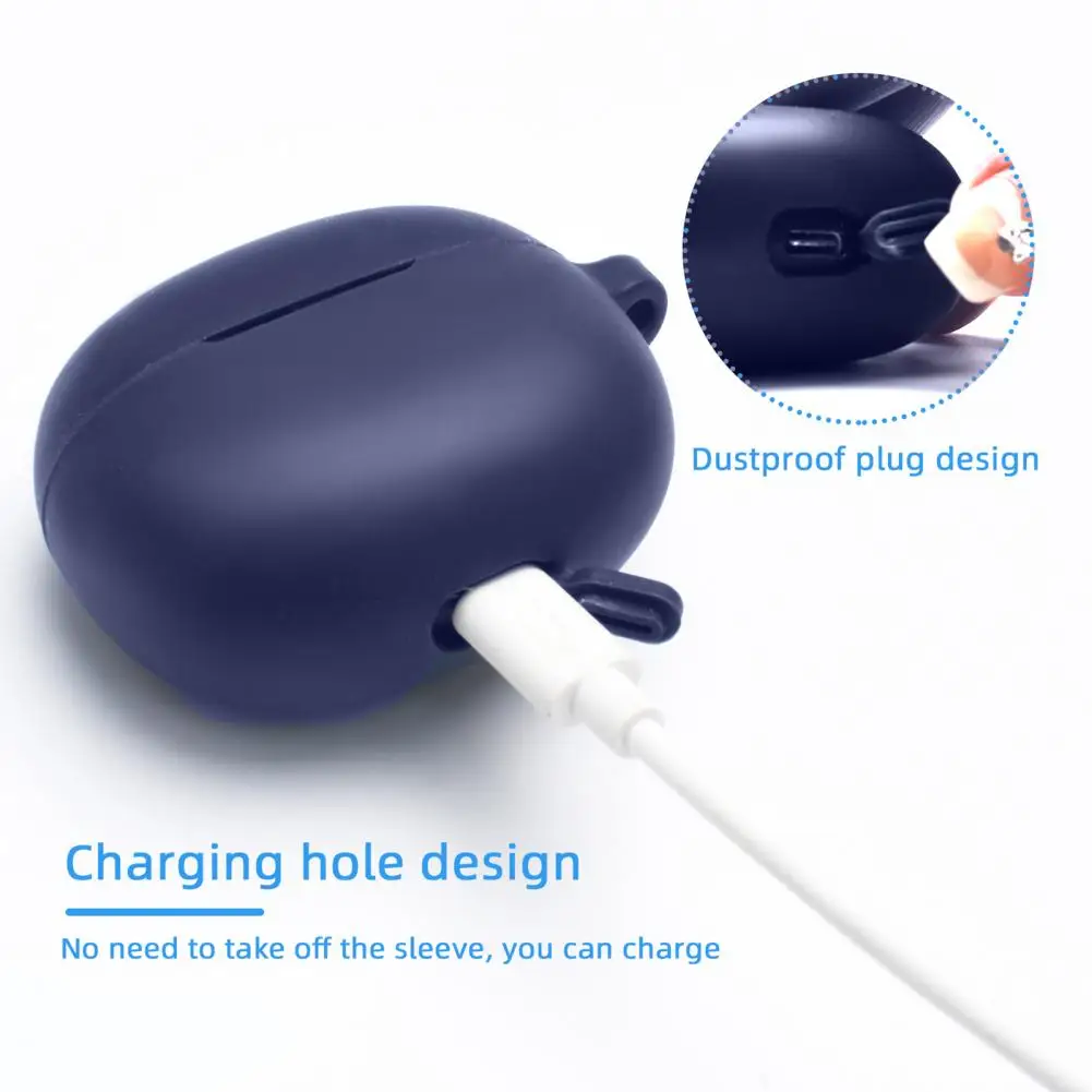 Наушники защитные силиконовые наушники чехол для наушников Realme Buds T100 с полным