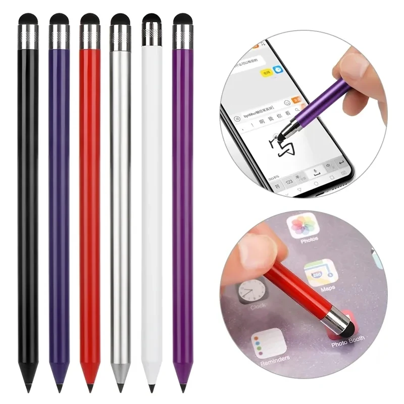 

Универсальная многоцветная ручка-стилус для сенсорного экрана 2 в 1, стилус, планшет для рисования, емкостная ручка, умный карандаш, электроника для планшета, мобильного телефона