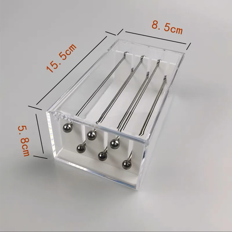 Large Capacity Pandora Bead Bracelet Charm Display Tray Case Acrylic Organizer Storage Box Pendant Trollbeads Holder Stand 6 Rod