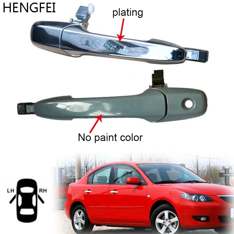 

Аксессуары для автомобиля Mazda 3 M3 2006- 2010 наружная дверная ручка