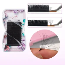 Easy Fan Lashes 8-25mm Volume Russe Autofan Cilios Soft Professional Eyelash Extension Faux Cils Natural Individual Eyelashes