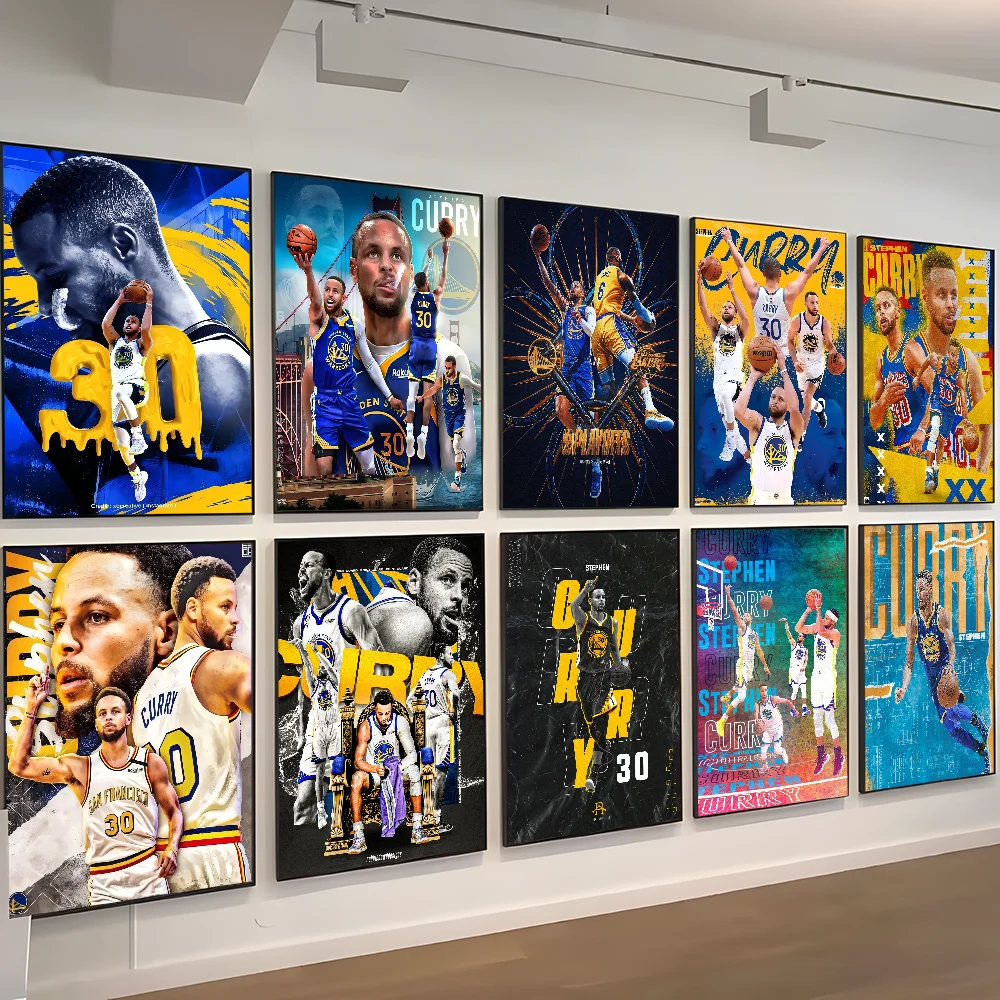 S-Stephen Super Star C Tекучие Самоклеящиеся Художественные Плакаты Белая Бумага Печатные