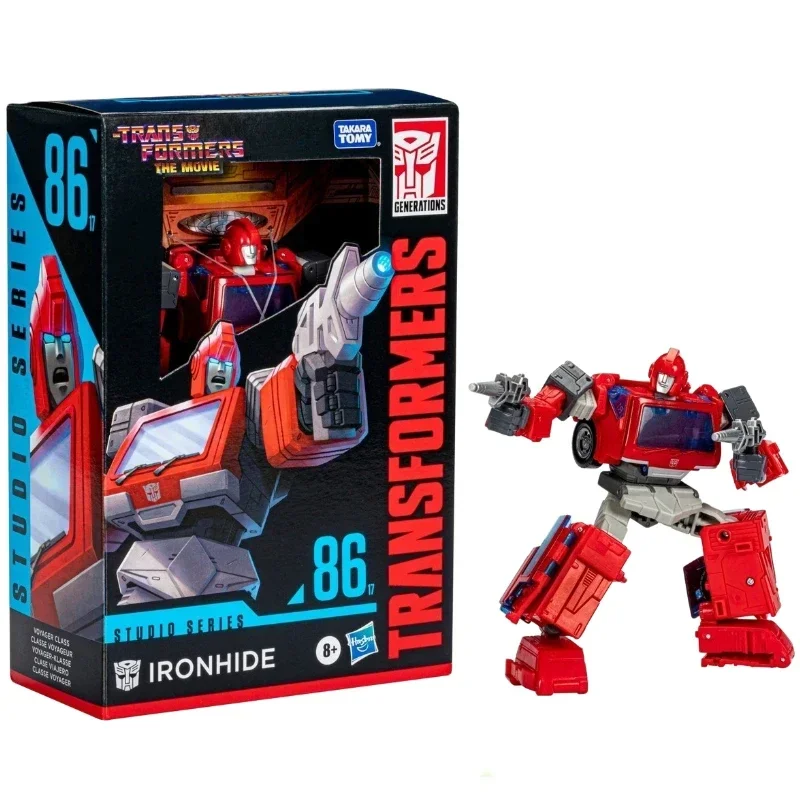 В наличии Takara Tomy Transformers SS Series SS-86 17-V Class Ironhide Аниме Персонаж Фигурка Модель Игрушка