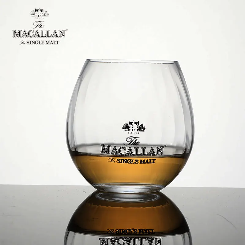 For Elegant Lady Flower Buds Macallan Single Malt Whisky Glass