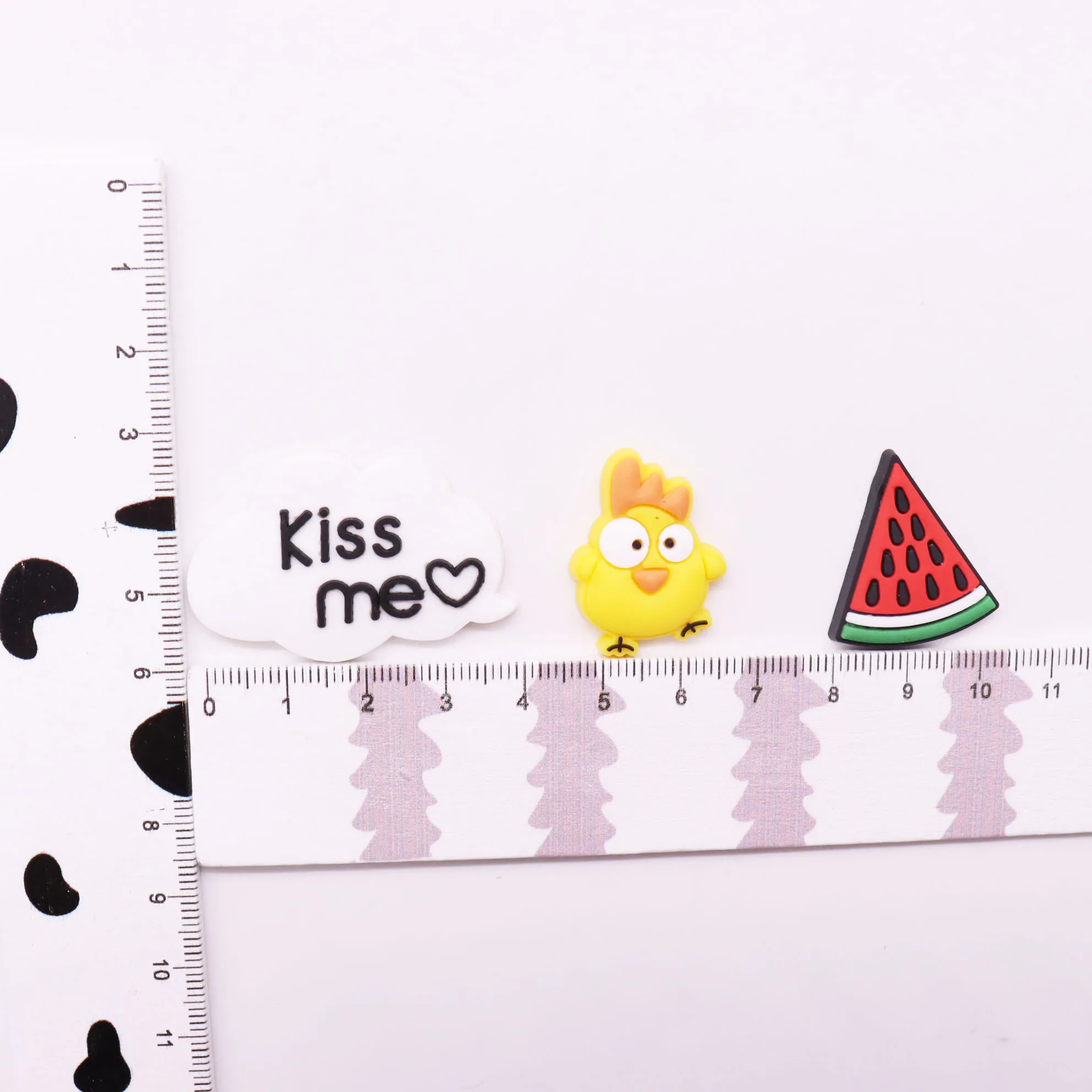 1 шт. ПВХ Мультяшные подвески для обуви Kawaii пчела слон Обезьяна арбуз курица