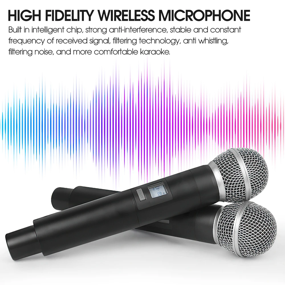 Беспроводной микрофон для SHURE UHF 600-635 МГц профессиональный ручной караоке церкви