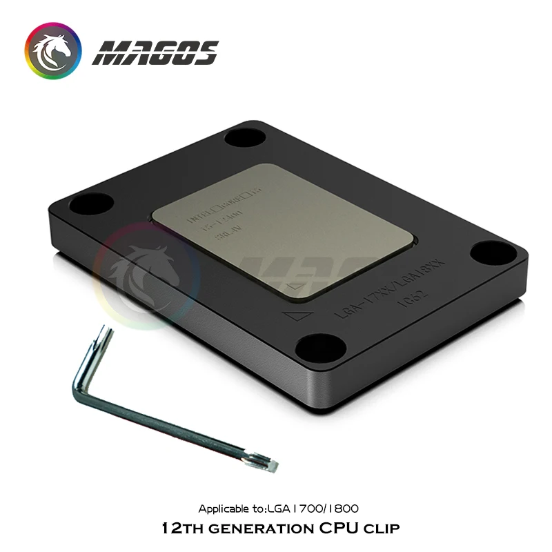 

Aluminum LGA1700/1800 Pressure plate For 12th generation CPU Water Block Backplane CPU bending To solve the problem