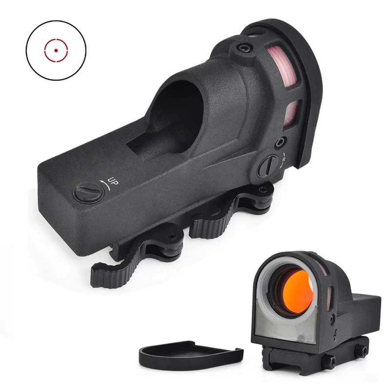 

Tactical Red Dot Self-illuminated Reflex Sight For scope Bull's Eye Reticle