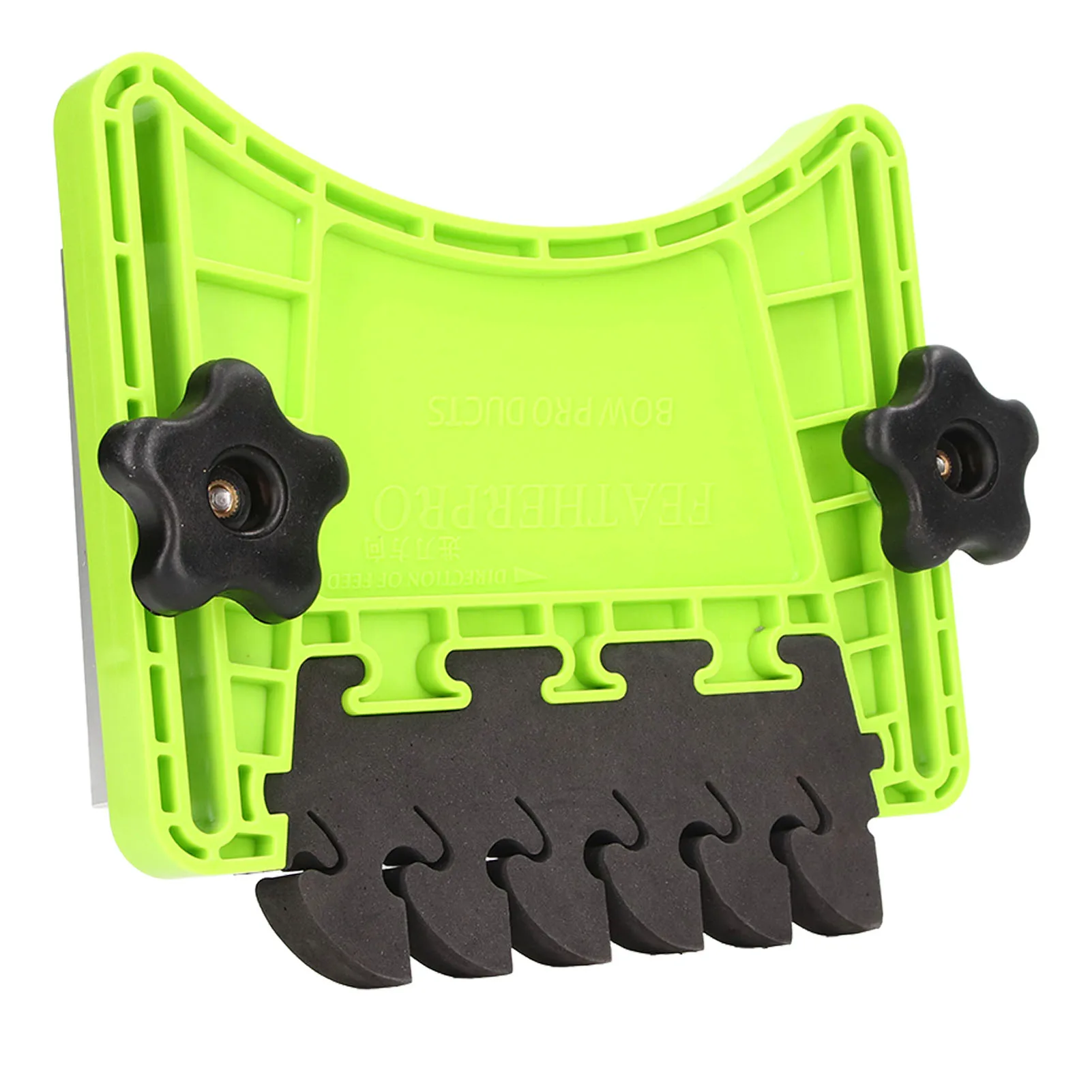 Защитная настольная пила с перьями Push Block Деревообрабатывающий забор для