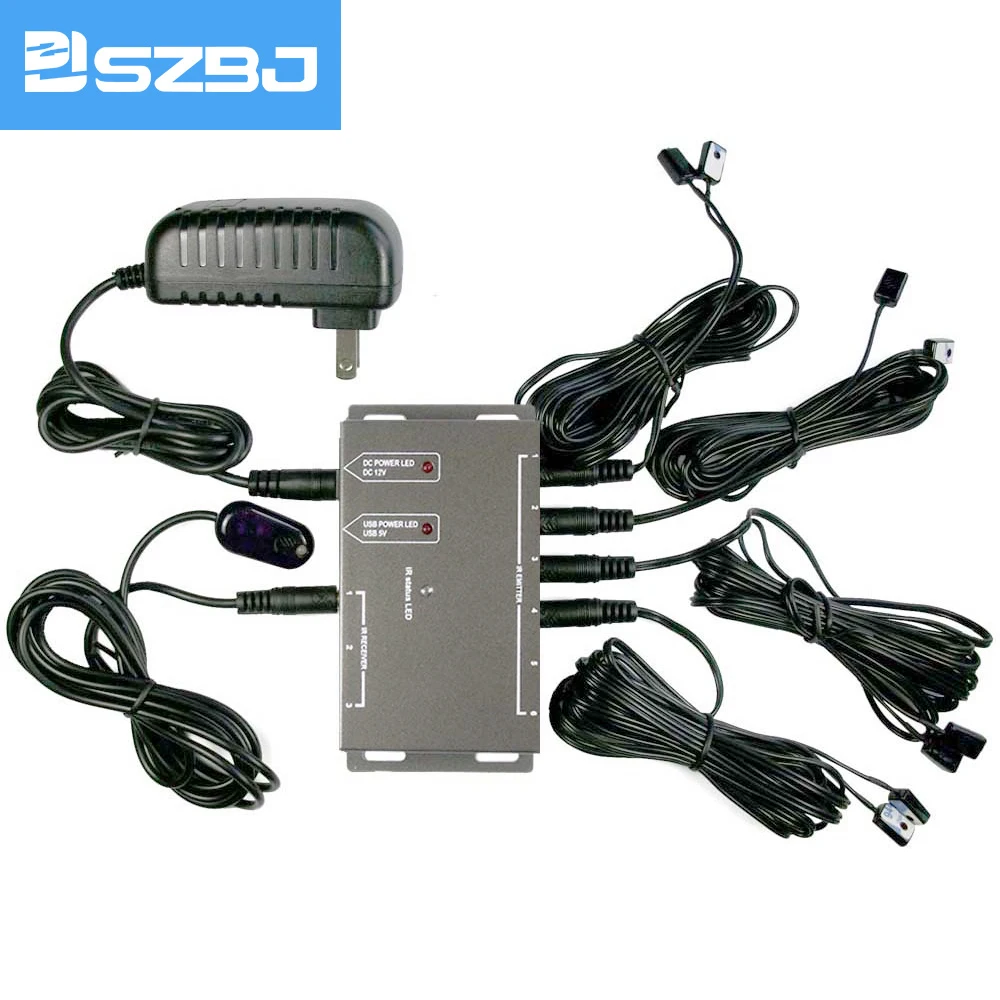 

SZBJ Infrared Remote Control Transponder Simultaneous Control Of 8 Appliances Remote Control Forwarding Back BD108